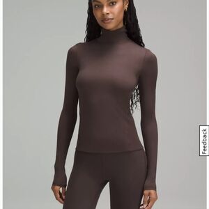Lululemon Wundermost Ultra-Soft Nulu Long-Sleeve Turtleneck in Black